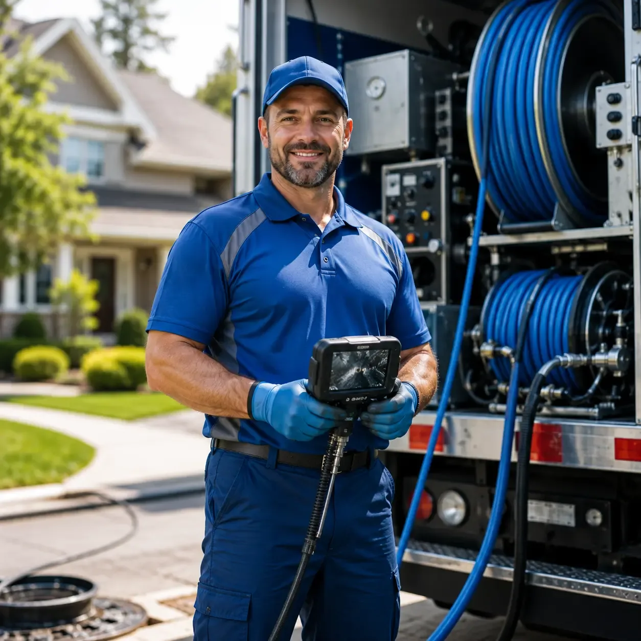 Local outdoor drain cleaning specialists in Brohman, MI